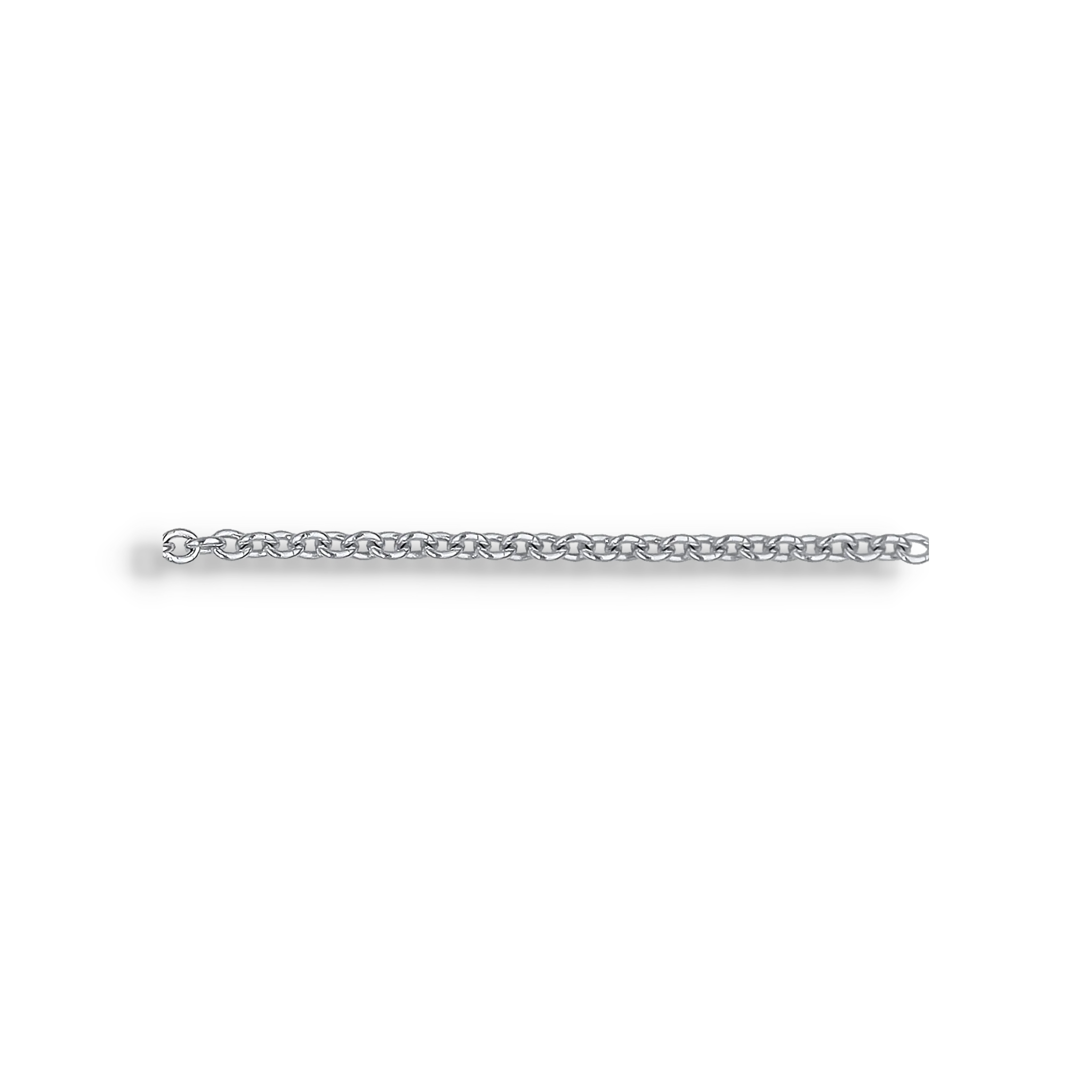 WHITE GOLD CHAIN NECKLACE - Image 2